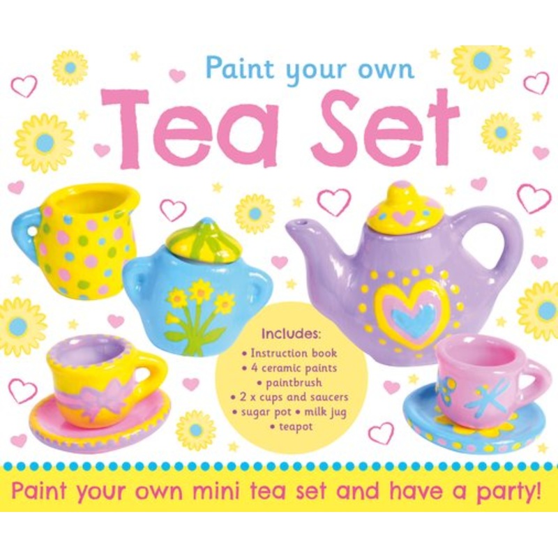 Buy Paint Your Own Tea Set MyDeal