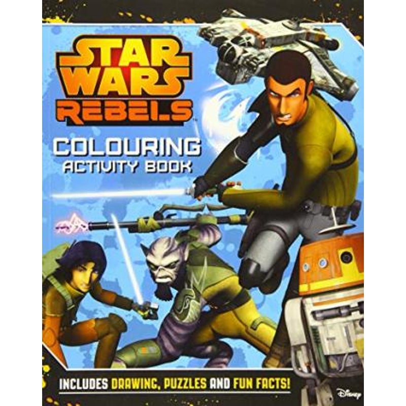 Buy Star Wars Rebels Colouring Book MyDeal