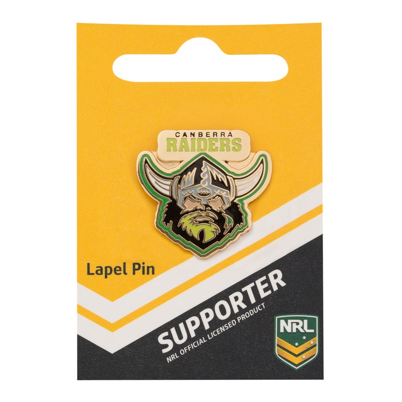 Buy 10 x Canberra Raiders NRL Team Logo Lapel Pins Metal Badges MyDeal