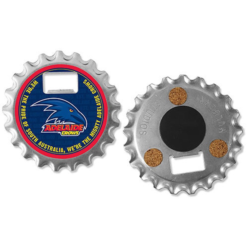 Buy Adelaide Crows AFL 3 in 1 Bottle Opener Coaster And Fridge