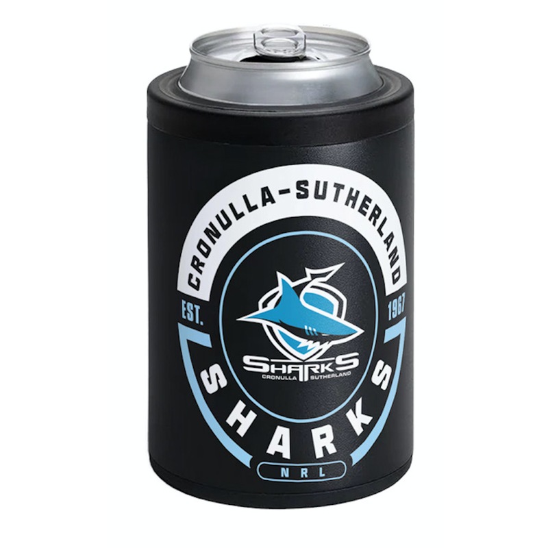 Buy Cronulla Sharks NRL Insulated Stubby Holder Can Cooler - MyDeal