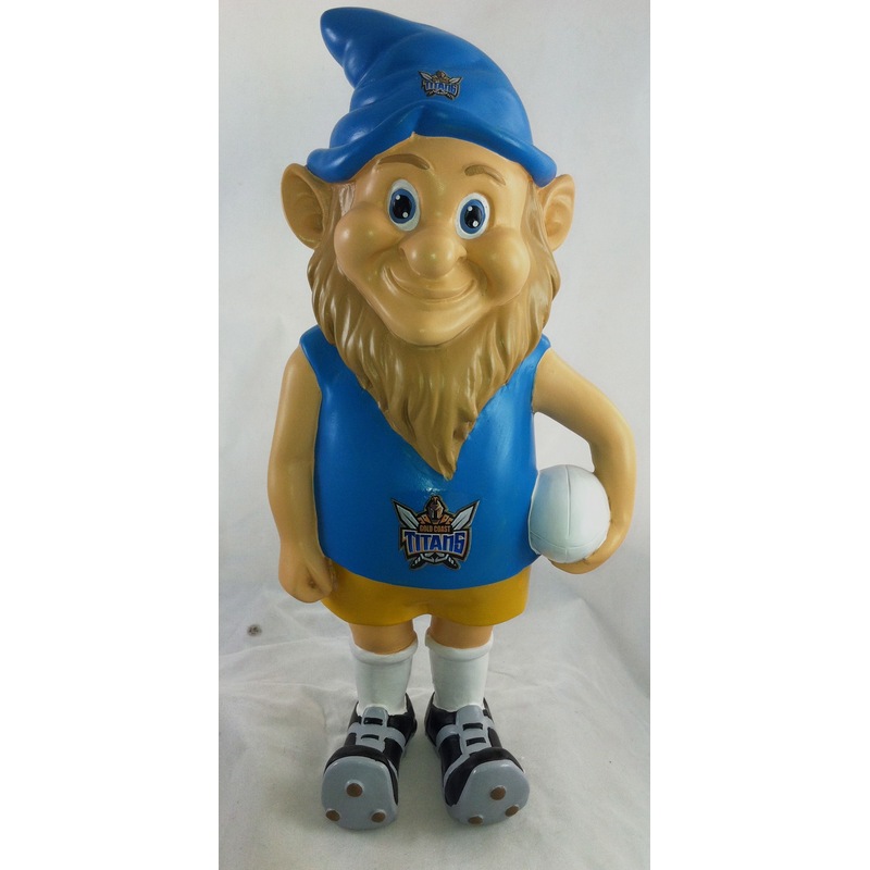 Buy Gold Coast Titans NRL Garden Gnome In Team Jersey and Boots * 2013 Model MyDeal