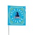 Buy Gold Coast Titans NRL Square Game Day Flag * On a pole - MyDeal