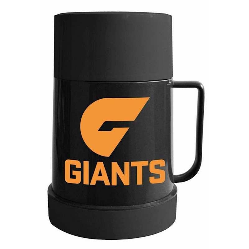 Buy Greater Western Sydney Giants AFL Plastic Drink Thermos Flask MyDeal