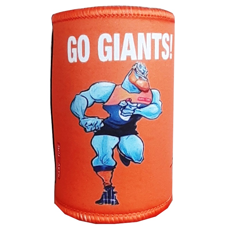 Buy GWS Go Giants Mascot Paul Harvey Design Can Cooler Stubby Holder ...