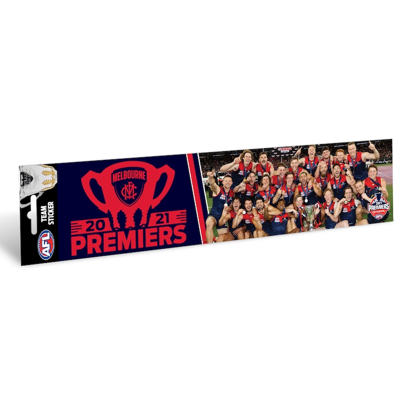 Buy Melbourne Demons Afl Premiers 2021 Player Image Premiers Bumper Sticker Mydeal 4275