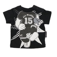 New Zealand All Blacks Rugby Player T-Shirt - Size 000