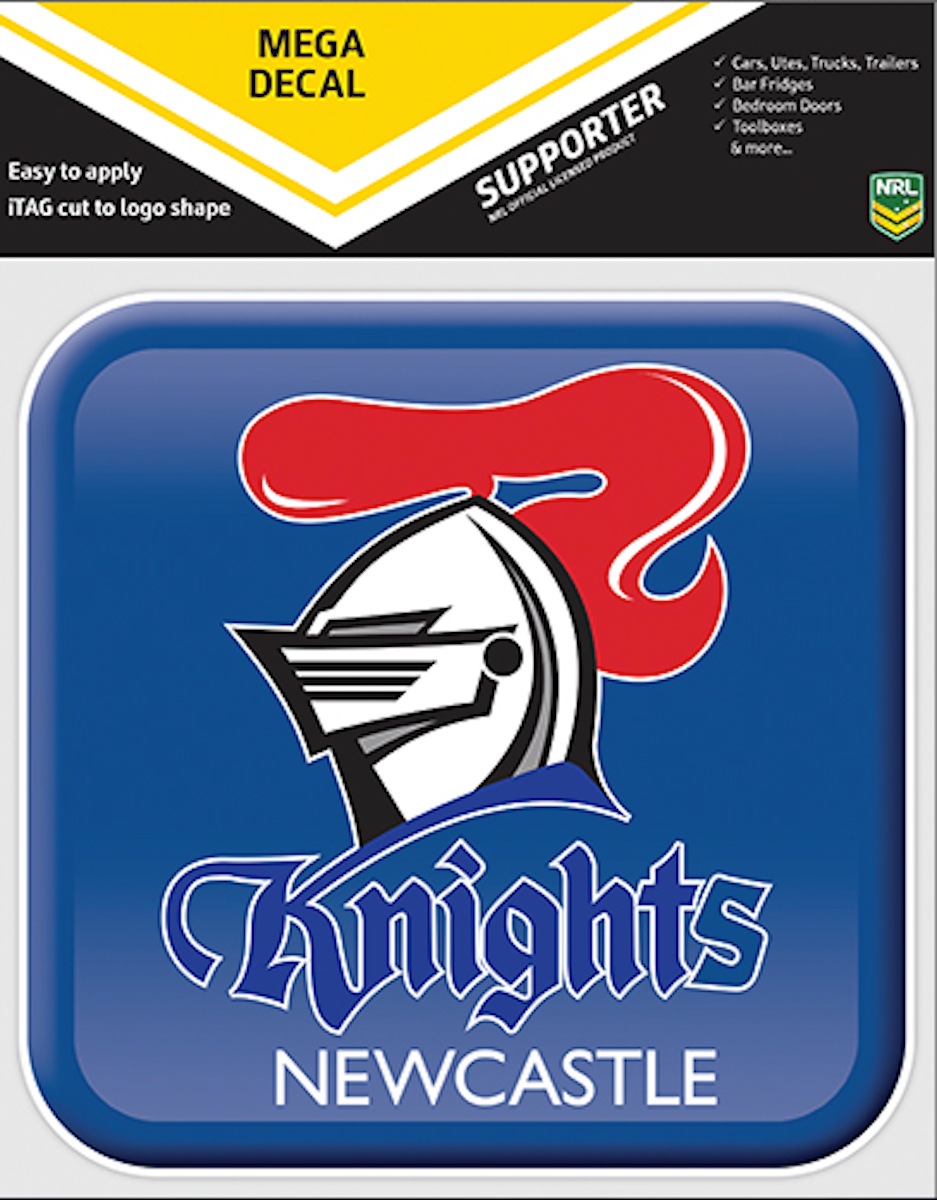 Buy Newcastle Knights NRL App Icon Mega Team Car Logo Sticker - MyDeal ...