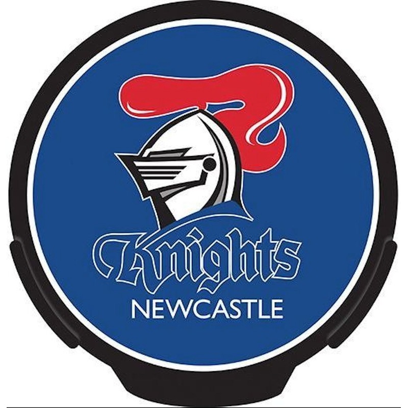 Buy Newcastle Knights NRL LED Light Up Car Power Decal MyDeal