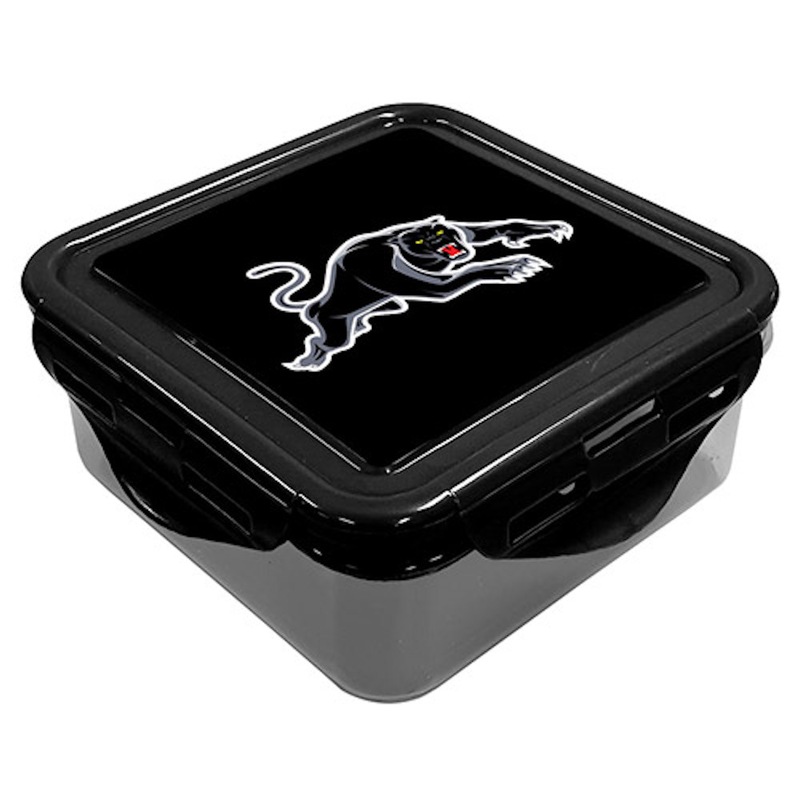 Buy Penrith Panthers NRL Snack Box Plastic Lunch Sandwich Container