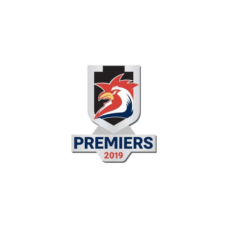 Buy Sydney Roosters NRL Premiers 2019 Logo Lapel Pin MyDeal