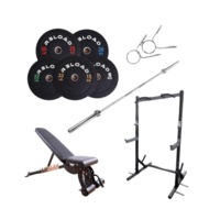 Power Rack & Bumper Plate Home Gym Package [Package 15]