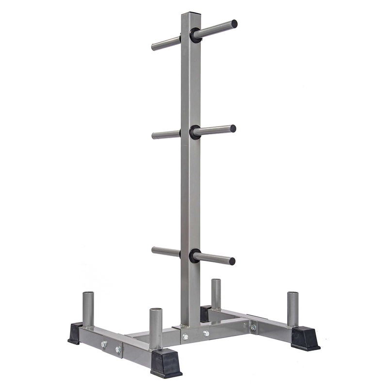 Buy Standard Weight Plate & Barbell Storage Tree 200kg Max Load