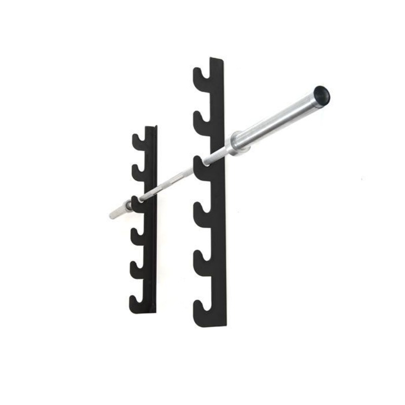 Wall Mounted Barbell Gun Rack Holds Upto 6 Bars Fitness World Wide