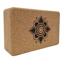 High Density Yoga Block - Cork