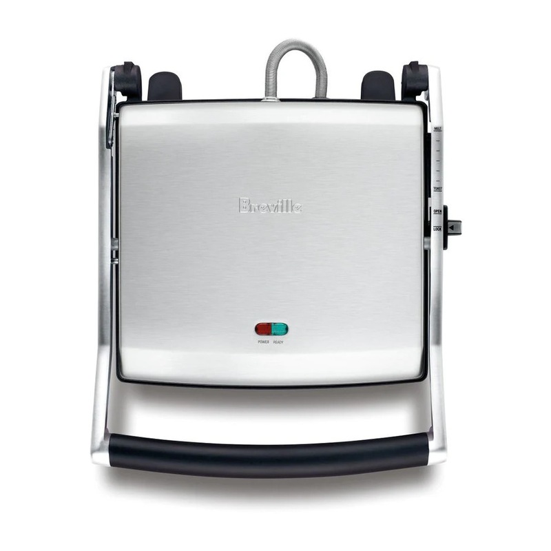 Buy Breville The Toast & Melt 4Slice Sandwich Press BSG540BSS MyDeal