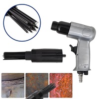 19 Pin Needle Scaler Pneumatic Air Gun Pistol Air Tool Rust Remove Deburring AU