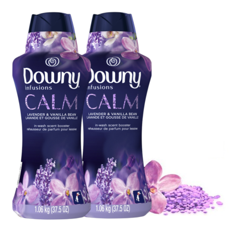 Downy Lavender and Vanilla Bean Infusions In-Wash Scent Booster Beads, 37.5  oz.