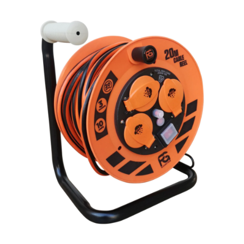 Iron Brilliant Metal Heavy Duty Cable Reel, For Power Extension