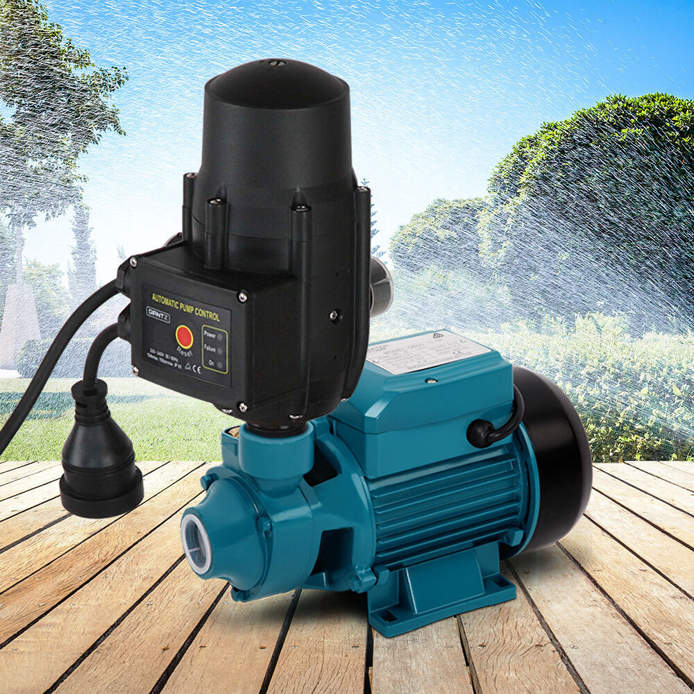 Electric Clean Water Pump with Auto Controller Rainwater Garden Irrigation Tank Giantz Australia