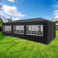 Event Tent Shade Outdoor Gazebo Marquee Wedding Party Canopy Event Shade 3x9m XL
