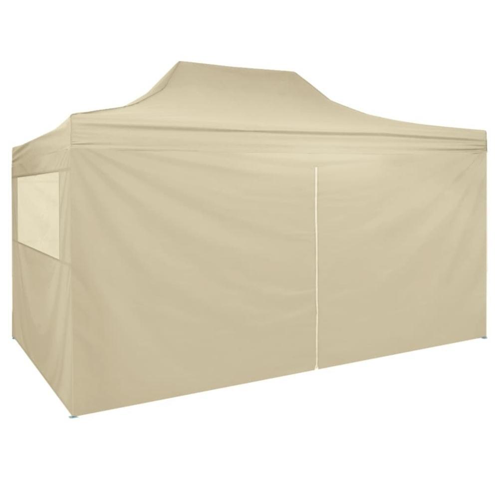 Folding Pop Up Tent With Side Walls 3x4.5m Party Event Shelter Waterproof Gazebo