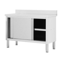 Food Prep Work Table Stainless Steel Kitchen Commercial Grade Workbench Storage