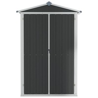 Garden Shed Tools Storage House Cabinet Outdoor Galvanised Steel 116x45x175cm