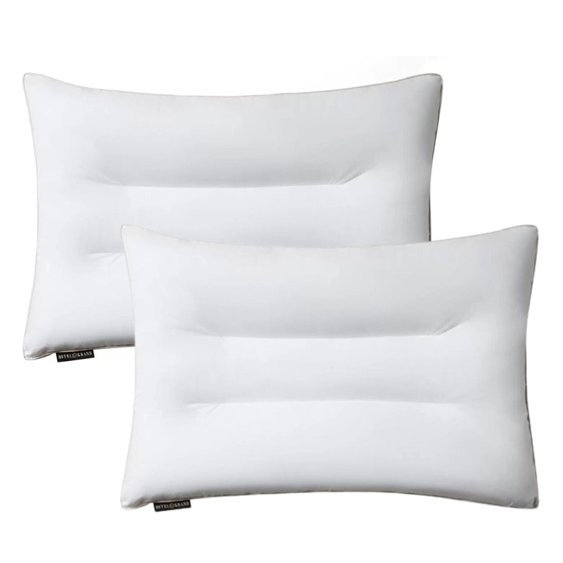 Buy Hotel Grand Pillow 2 Pack Medium Side Sleeper Pillows 300 TC Cotton