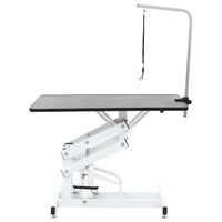 Hydraulic Mobile Home Bath Grooming Adjustable Table for Dogs Cats Pets 1 Loop