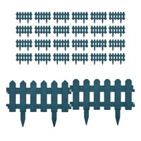 Lawn Edging Garden Yard Border Fence Landscape Flower Plant Bed Panel Green 10m