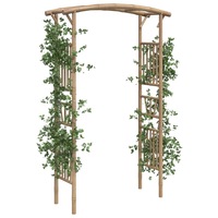 Outdoor Garden Decor Ornament Pathway Climbing Plants Bamboo Arch Wedding Gate