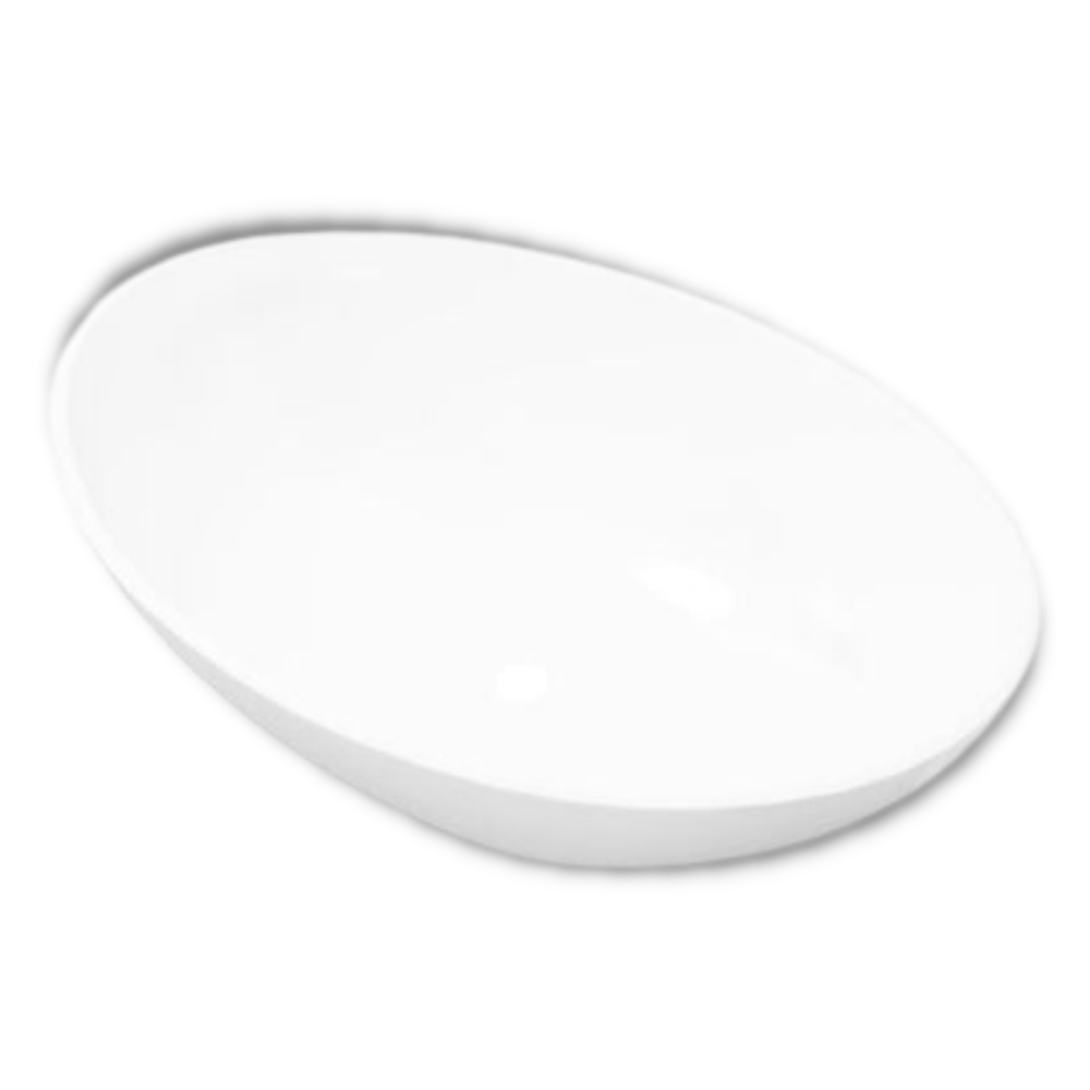 Oval Bathroom Vanity Basin Ceramic Sink Above Counter Bowl White Basins Handwash