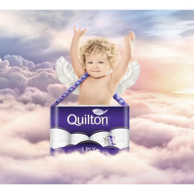 Buy Quilton 3 Ply Toilet Tissue Paper Rolls 48 Pack Bathroom Roll 180