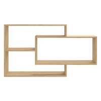 Wall Mount Shelf Storage Unit Book Photo Display Organiser Rack Home Furniture
