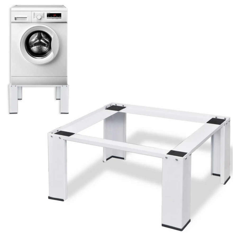 Washing Machine Pedestal Tumble Dryer Stand Storage Laundry