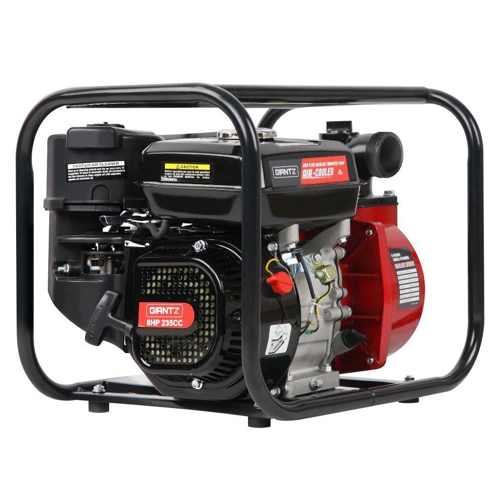8HP 2" Petrol High Flow Water Transfer Pump Fire Fighting Irrigation Farm Giantz