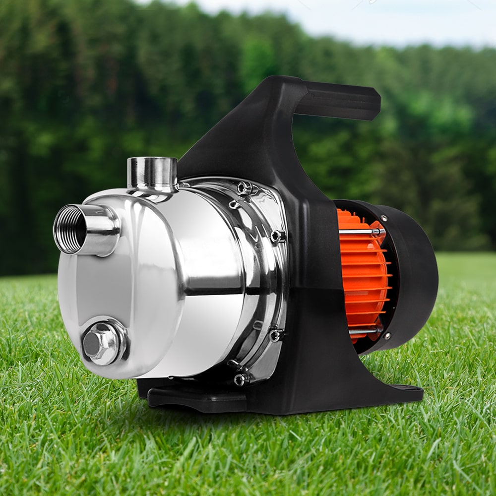 Water Pump High Pressure Rain Tank Garden Household Flow Irrigation 1500W Giantz
