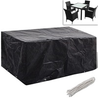 Waterproof Outdoor Garden Furniture Cover Patio Table Chair Protector 180x140cm