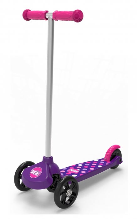 BALBI Junior Scooter Purple Pink 3 wheel kids