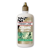 Finish Line Bike Bicycle Ceramic Wet Lube 4Oz