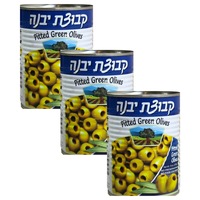 Kvuzat Yavne Pitted Green Olives 540g x 3