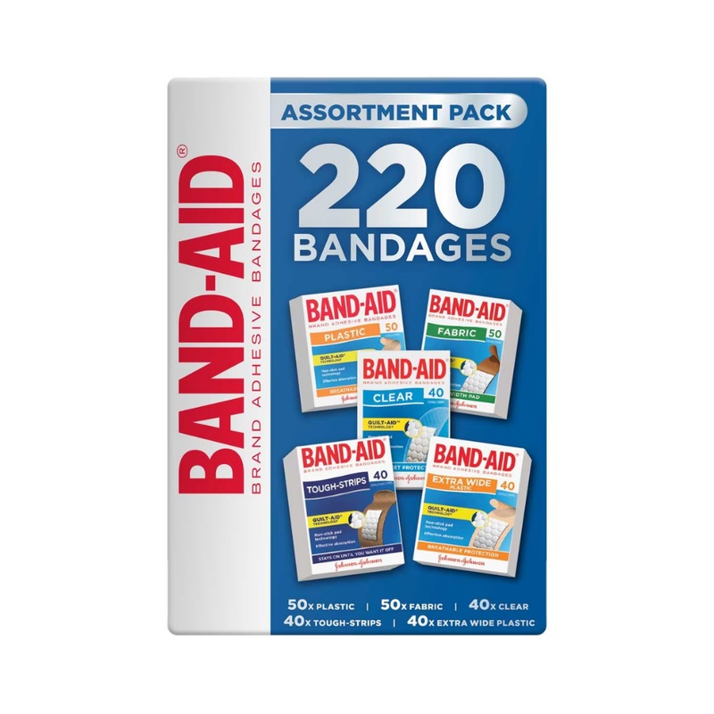 Buy BandAid Adhesive Bandages 195 Count Variety Pack MyDeal