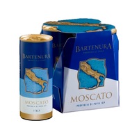 Bartenura Moscato Sparkling Wine in Can 4 x 250ml