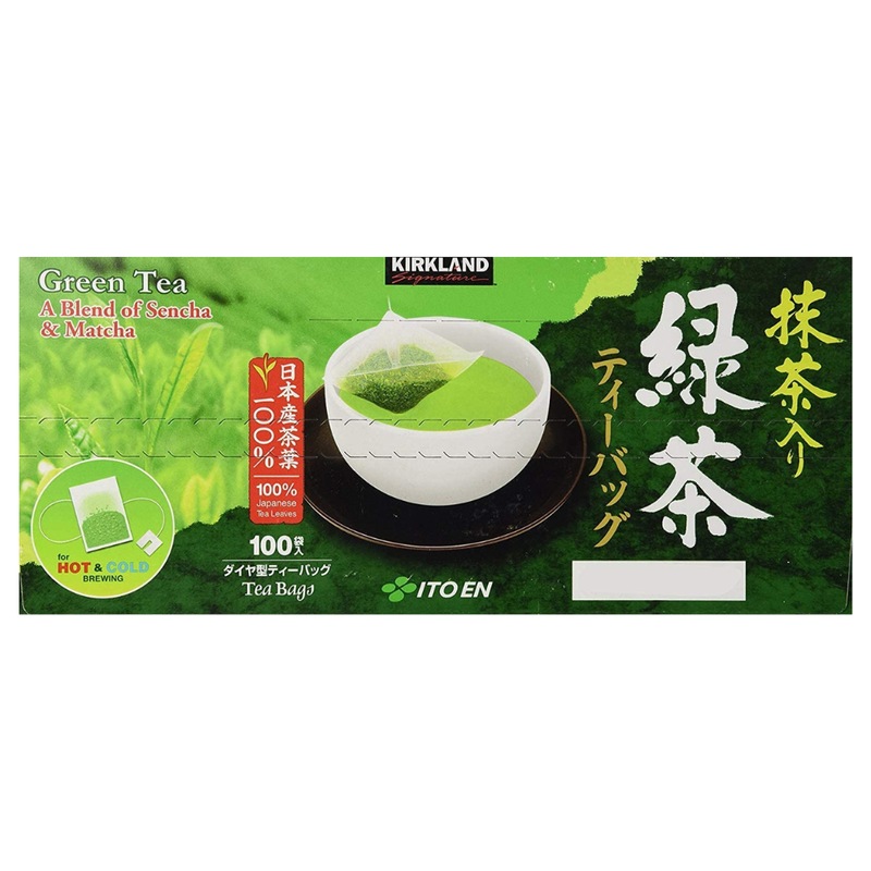 Buy Kirkland Signature Green Tea Sencha and Matcha Tea Bags 100 ct