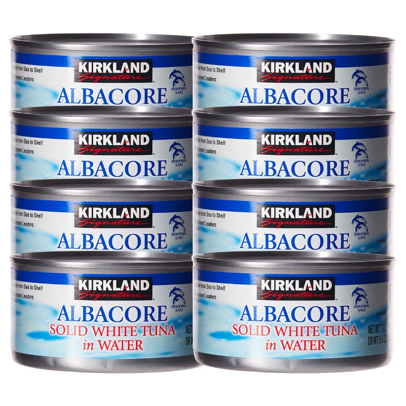 Buy Kirkland Signature Solid White Albacore Tuna 8 x 198g - MyDeal