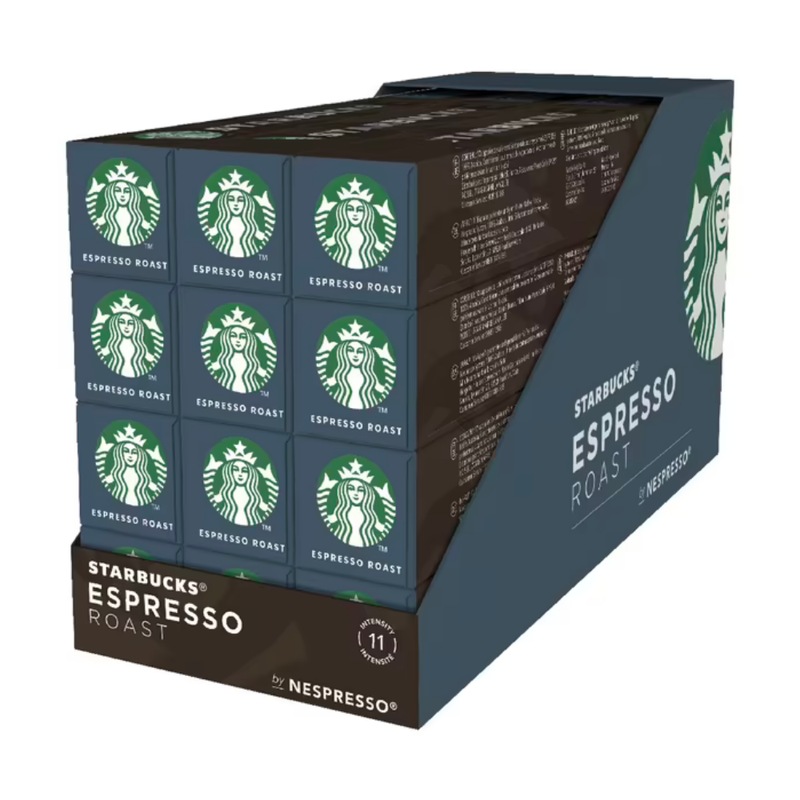 Buy Starbucks Multipack Espresso Dark Roast Coffee Pods Capsules x 120