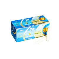 Menora Shabbat Candles 3 HR 72 Pack