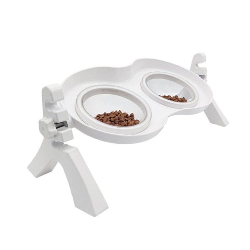 Buy Adjustable Elevated Tilted Dog Bowls MyDeal