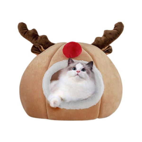 Christmas Reindeer Pet Soft Bed